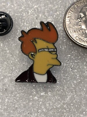 Futurama Philip J. Fry Lapel Pin Free Ship In USA