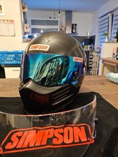 Motorradhelm Simpson Superbandit Carbon Helme...