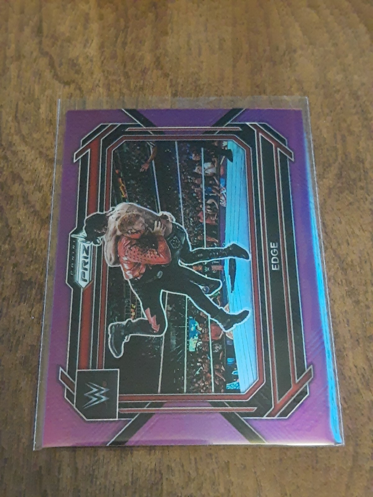 2023 Panini Prizm WWE #100 EDGE Purple Prizm #143 /149
