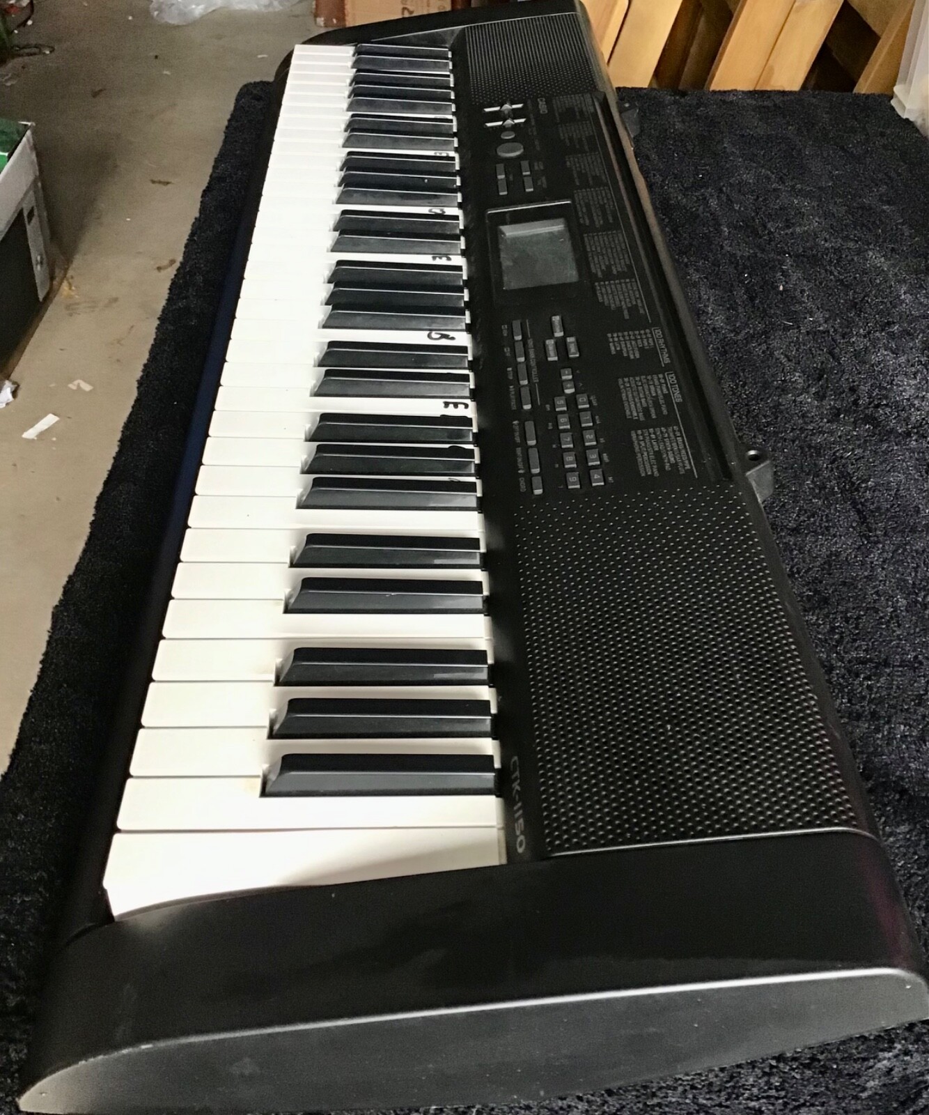 CASIO CTK1150 electronic keyboard 61 keys eBay