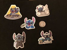 Disney Stickers - Lot of 5 Stitch Stickers - Lilo and Stitch