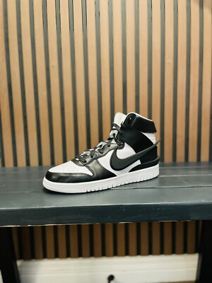 Nike Dunk High x Ambush Black White Size 11.5 CU7544-001 Brand New