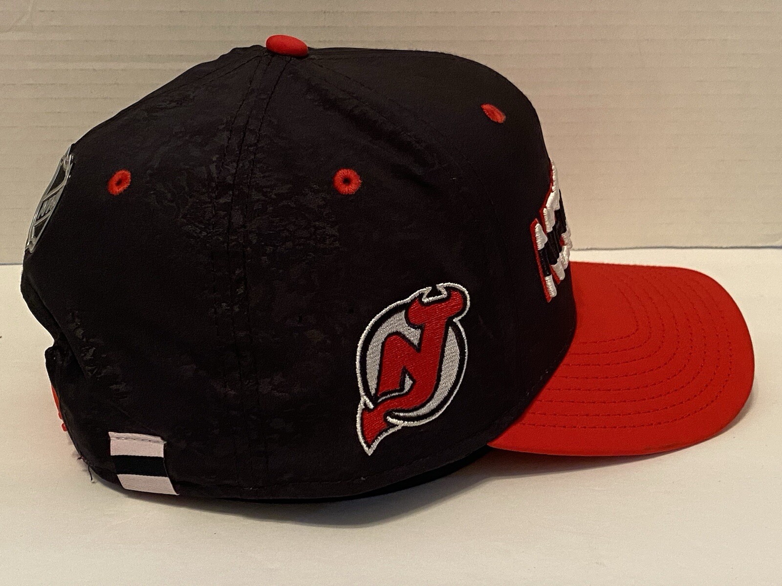 New Jersey Devils Black Red Adjustable Snapback H… - image 12