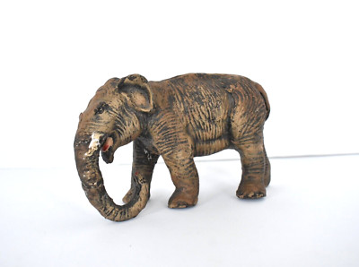 Grand éléphant Et éléphanteau Elastolin Hausser - Figurines Composition (65387) - Occasion