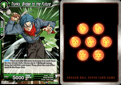 Trunks, Bridge To The Future BT3-062 C Dragon Ball Super Card TCG