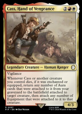 x1 Cass, Hand of Vengeance R MTG Universes Beyond: Fallout M/NM, English