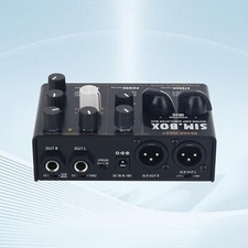 Black SIM BOX Electric Guitar Amp Simulator B...