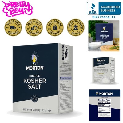 Kosher Salt, 48 Ounce -  Natural Extra-Fine Grain for Flavorful Dishes