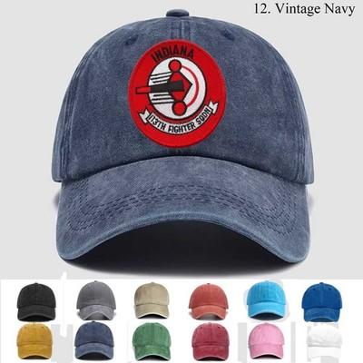 Customized Embroidered Hat Usaf Squadron Cloth Patch Indiana 113th Tac Ftr Sqd B