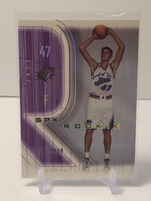 2001-02 SPx Rookie /1999 Andrei Kirilenko #127 Rookie Card RC-Utah Jazz. rookie card picture