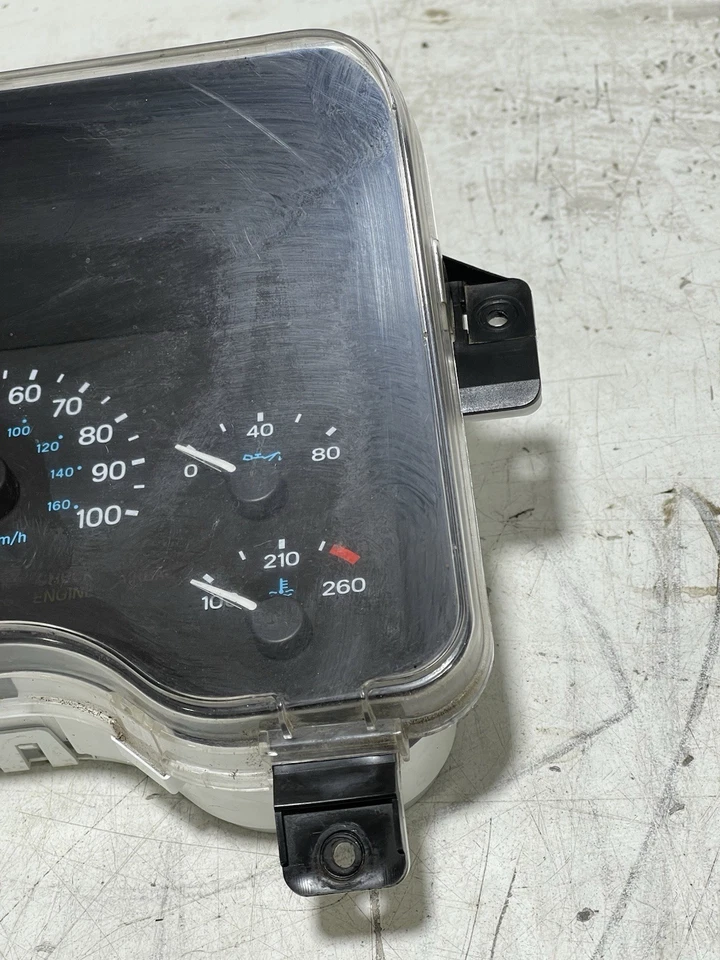 Jeep TJ Wrangler 97-00 56009170AB 157K tablero velocímetro medidor cuadro instrumento Foto 4 de 4