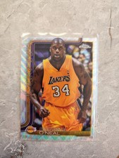 Topps Chrome 2025 Basketball NBA Shaquile O'neal Wave Refractor #242