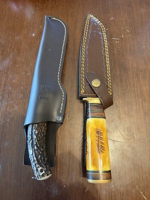 Lot Of 2 Large Fixed Blades