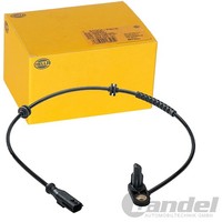 Hella ABS-SENSOR Raddrehzahl Hinten Rechts Passend FüR Renault Clio Modus | 6PU
