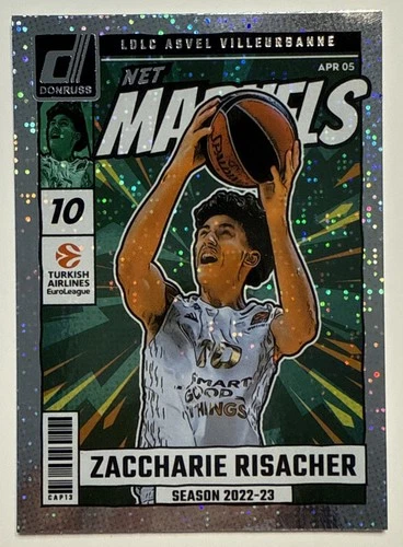 2024-25 Panini Donruss Euroleague Net Marvels Zaccharie Risacher #22 (RC)