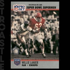 1990 Pro Set Super Bowl XXV Silver Anniversary - Willie Lanier #91
