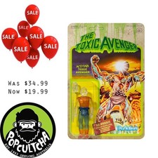 The Toxic Avenger - Acid Rain Toxic Avenger ReAction 3.75” Action Figure "New"