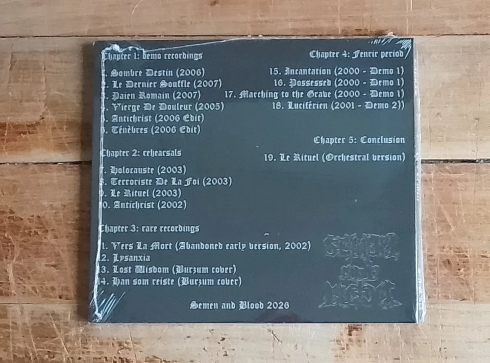 HAYRAS "Vers La Mort" Digipak Cd (S.A.B. 013) NEW !!! - Photo 2/3