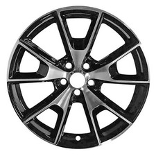 19x9.5 5 Y Spoke Rear Alloy Wheel Machined Painted Matte-black 560-10037
