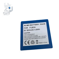 Battery for BA222060 BA203060 FUB3A with 6V 800mAh Fast Delivery 1 Pcs NEW