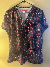betsey johnson Scrub Top Large