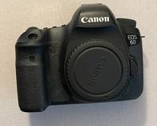Canon EOS 6D 20.2MP Digital SLR Camera - Black Body Only 