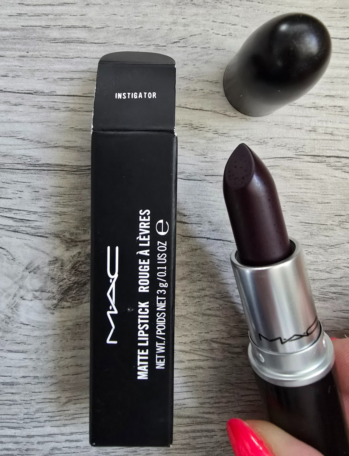 MAC Matte Lipstick | Instigator | 3g/0.1oz | New Boxed 💯Authentic