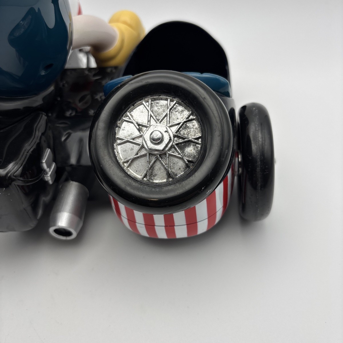 Vintage ✓ M&M's Candy Dispenser Freedom Rider Blue 1993