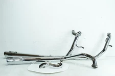 2008 Harley Touring Street Glide OEM Exhaust Header Pipes Muffler Vance & Hines