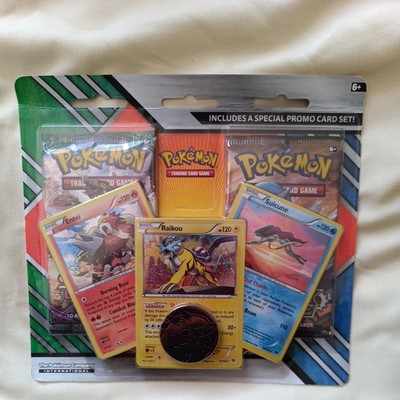 Pokémon Sun & Moon Guardians Rising XY Steam Siege 2pk Blister. Legendary Beasts