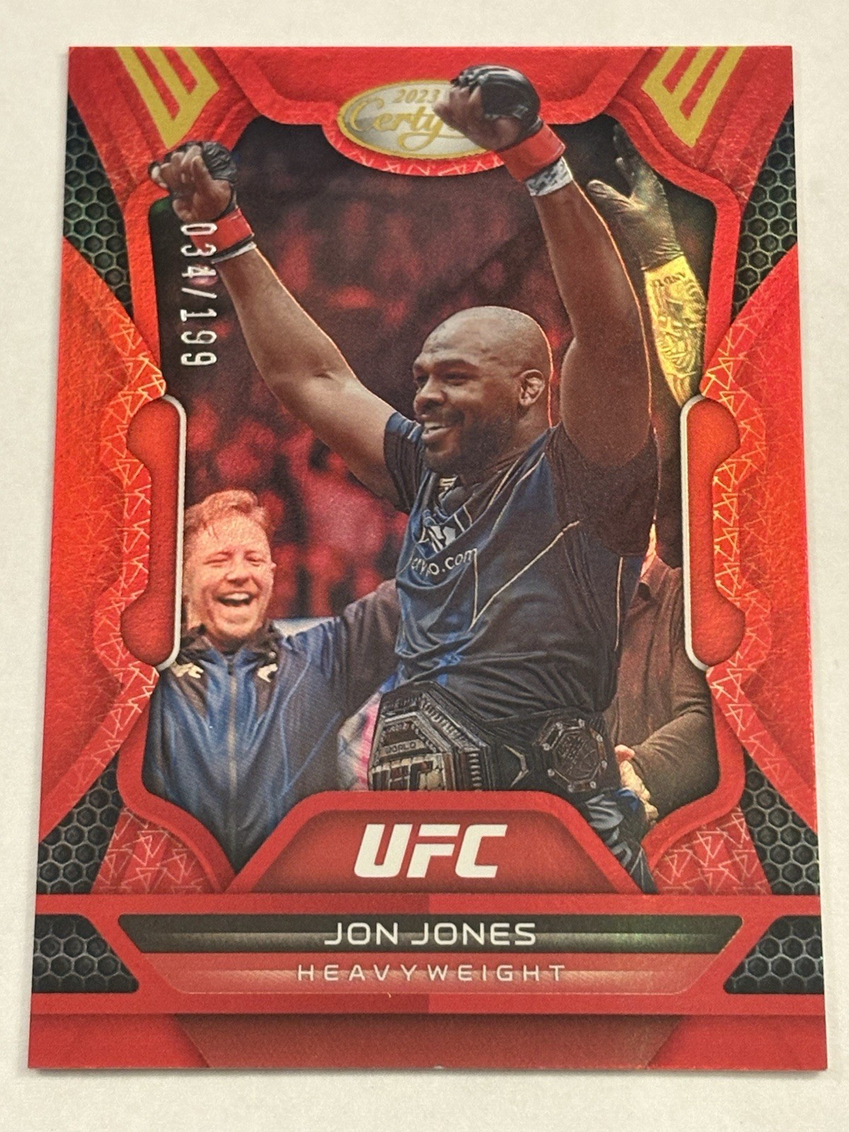 2023 Chronicles UFC Jon Jones Certified Red SP /199