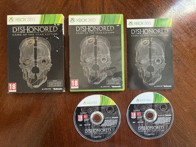 Dishonored Xbox 360 Spiel Game Of The Year Top Zustand UK Version