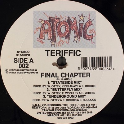 Terrific / Naturalee - Final Chapter / Love Me (12'')