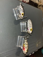 Lot of 3 Vintage Fred Arbogast Lures Coachdog
