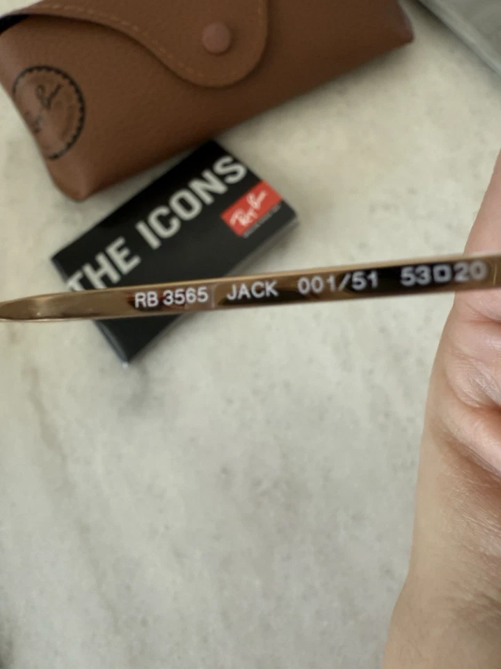 Ray Ban Damen Braun Ombré Round Metal - Bild 2 von 4