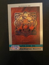1990 Pro Set Super Bowl VIII #8