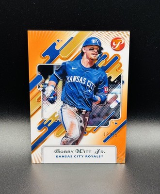 2025 Topps Pristine Bobby Witt Jr Orange Refractor /25 Royals