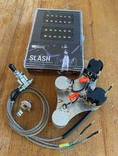 Seymour Duncan Slash Alnico II Pro Humbucker Set 4C Les Paul Wiring COIL SPLIT