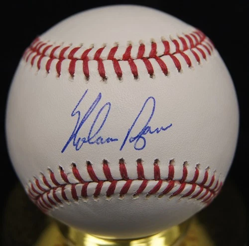 NOLAN RYAN Signed Rawlings Baseball PSA/DNA HOF RANGERS