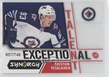 2018 Upper Deck Synergy Exceptional Talent /749 Kristian Vesalainen #ET-41 1k9