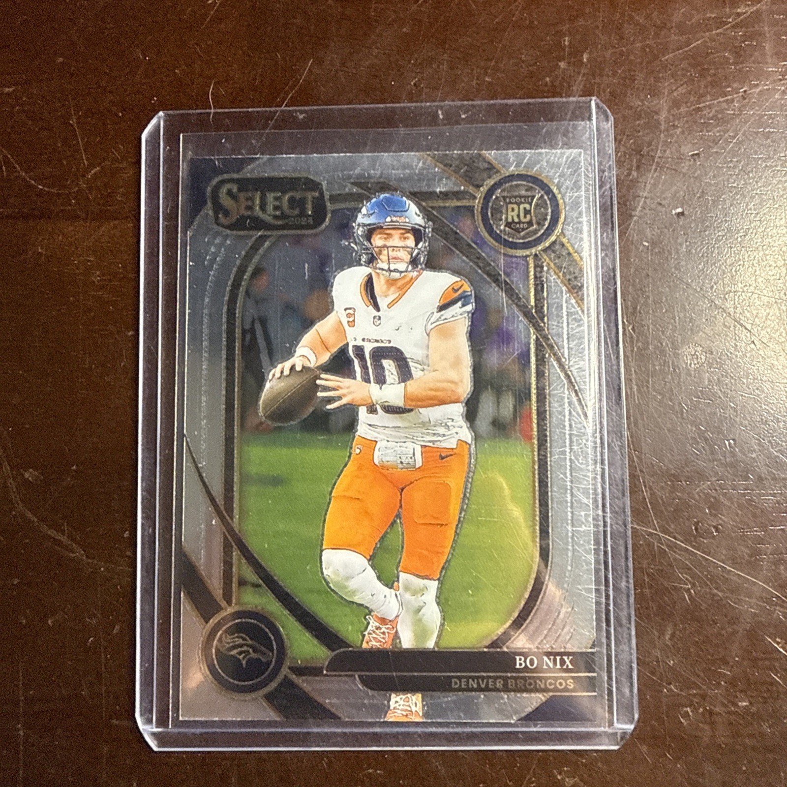 2024 Panini Select - Club Level Bo Nix #221 (RC)