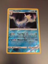 how to look up pokemon card values Pokemon SM Forbidden light Card: Aurorus - 28/131 - Rare Reverse Holo