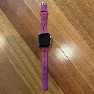 apple watch series 3 38mm rose gold - three bands included