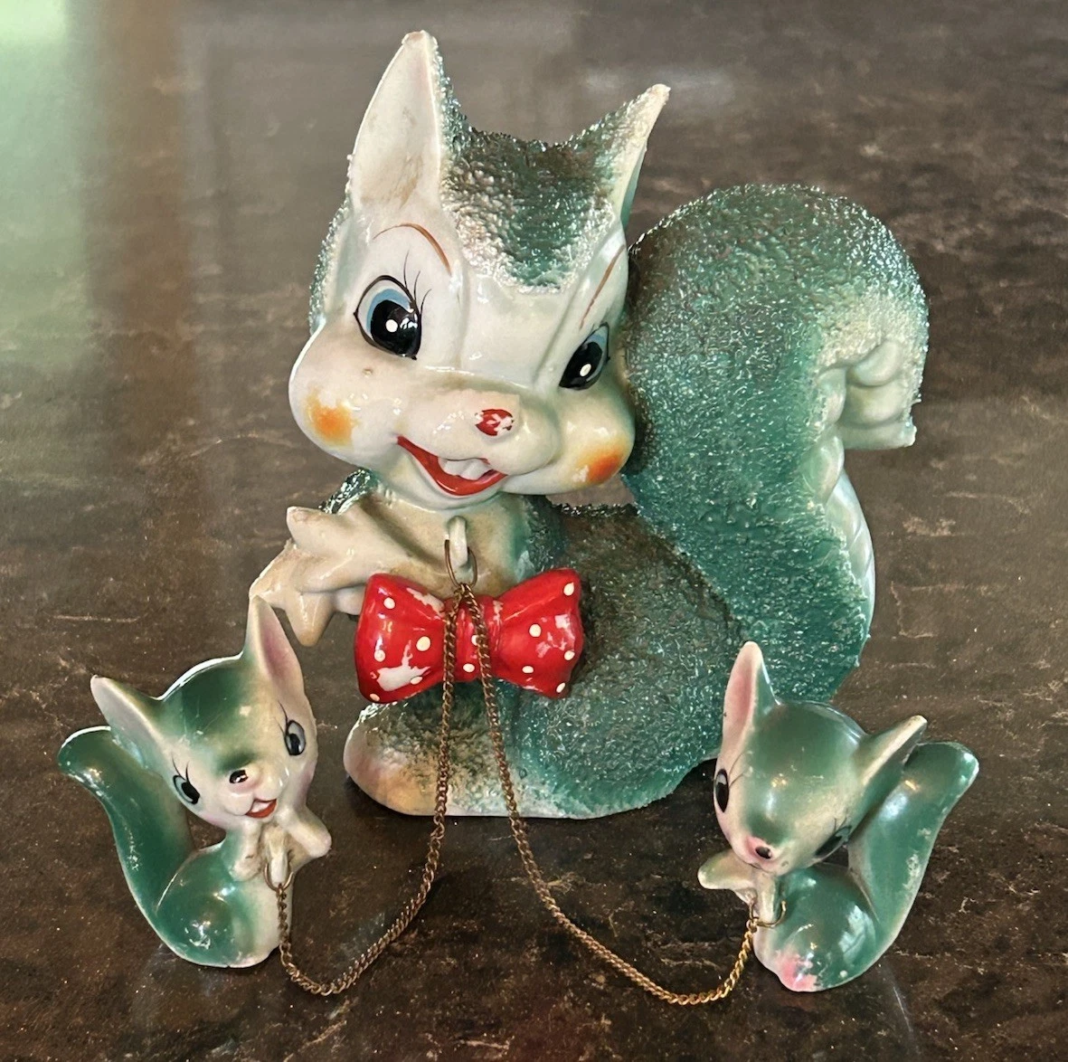 Red Ceramic Collectible Sculptures & Figurines 1950-1959 Time