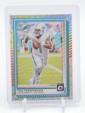 TUA TAGOVAILOA 2025 DONRUSS OPTIC FLEX PRIZM /199 #39 DOLPHINS Q5939