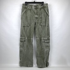 We The Free Free People Marx Slouchy Cargo Jeans Women's 29 Grunge Baggy Y2K