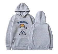 Sanrio Pochacco Hoodie Cute Casual Gift Adorable Graphic Unisex