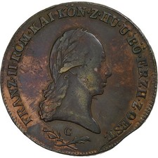 [#1120855] Austria, Franz II (I), 6 Kreuzer, 1800, Prague, Copper, VF, KM:2128
