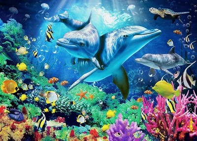 Nattork Jigsaw Puzzles 1000 Pieces for Adults, Families (Sea Sea - 1000pcs 