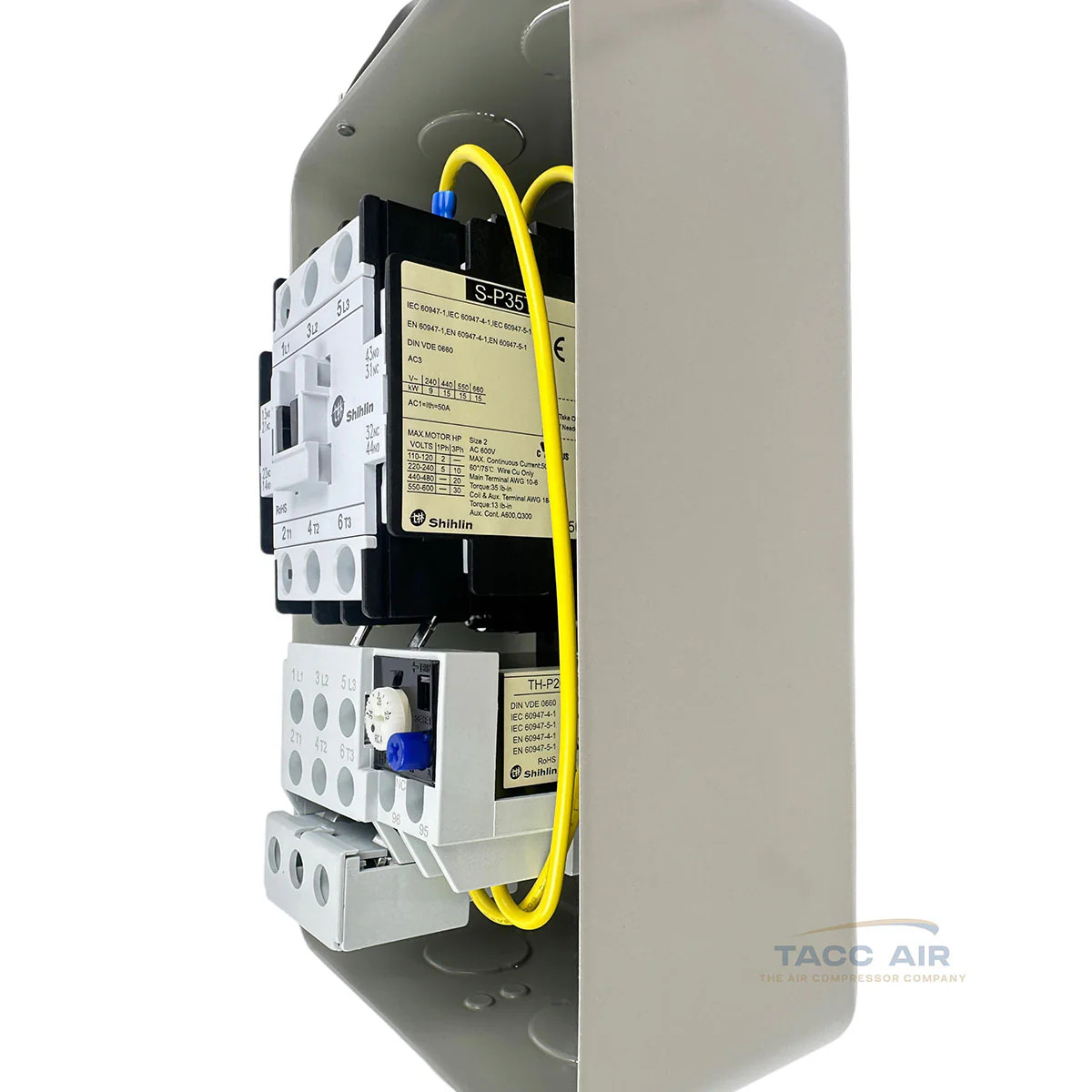 5 HP Single Phase Magnetic Starter Motor Control Switch Box 220 - 240 Volt 1 PH